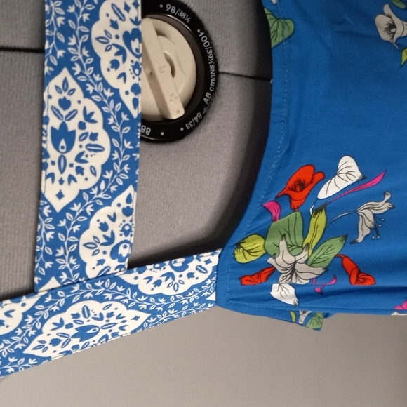 NWT Matilda Jane Sz XXL  Dress with Ladder Back, Floral Midi w/ Pockets, Lagen - Picture 5 of 8